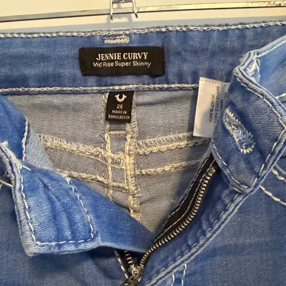 NWT True Religion Jennie Mid Rise Jeans - Picture 8 of 8
